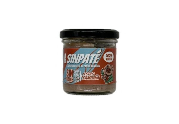 SinPaté rollito vegano, tarro de 120 g Sin Gluten
